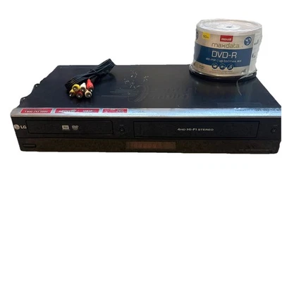 LG RC897T SUPER MULTI DVD RECORDER/VCR WITH DIGITAL TUNER Set W/Blank DVD’s HDMI - Image 1 of 4