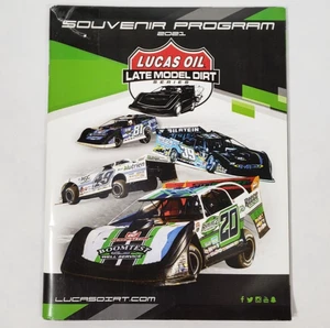 Lucas Oil 2021 Souvenir Program Late Model Dirt Series With Driver Trading Cards - Picture 1 of 20