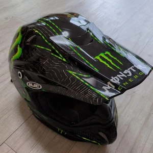HJC RPHA Full Face Helmet MONSTER ENERGY EDITION 57-58cm Used - Imagen 1 de 10