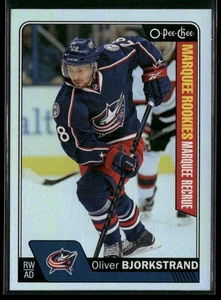 2016-17 O-Pee-Chee Marquee Rookies Rainbow Foil Oliver Bjorkstrand #556 RC - Foto 1 di 2