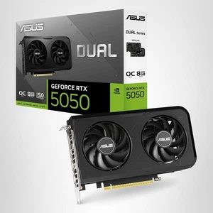 ASUS NVIDIA GeForce RTX 5050 Dual OC Dual Fan 8GB GDDR6 PCIe 5.0 Graphics Card - Picture 1 of 1