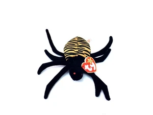 Ty Beanie Baby babies SPINNER the SPIDER DOB 10-28-1996 FREE Shipping MINT - Picture 1 of 4