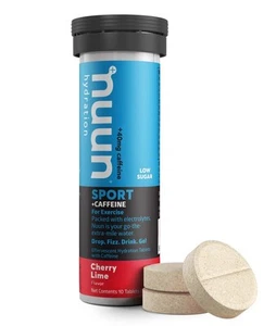 Nuun Sport Cherry Limeade Electrolyte Drink Tablets 10 Count Discontinued - Picture 1 of 7