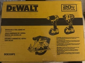 DeWALT DCK330P2 20V MAX 3-Tool Combo Kit /FREE SHIPPING ✅🚚 - Picture 1 of 3
