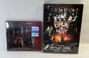 Motley Crue Shout At The Devil Lenticular Cover CD Walmart Exclusive + Live DVD - Imagen 1 de 9