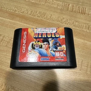 World Heroes (Sega Genesis, 1994) - Picture 1 of 6