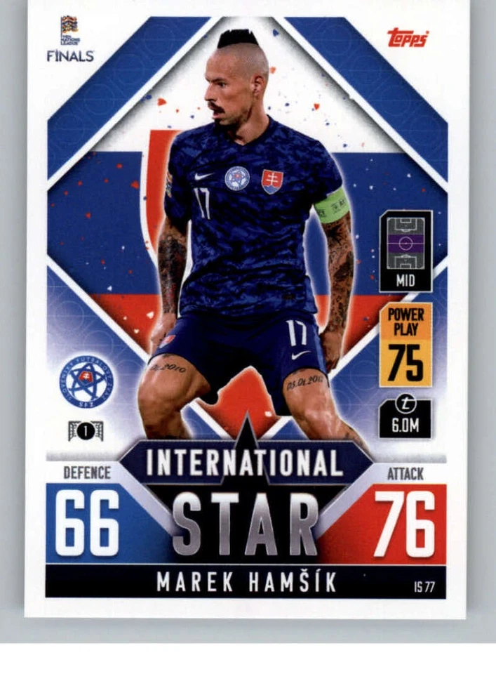 2022-23 Topps Match Attack 101 Road to UEFA Nations International Stars - Young - Image 1 of 1