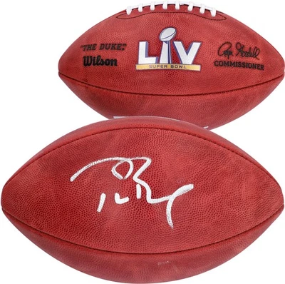 Tom Brady Tampa Bay Buccaneers Super Bowl LV Champions Firmado SB LV Fútbol Profesional Foto 1 de 3