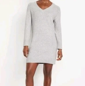 Neu mit Etikett Old Navy soweiches Damen-Minipulloverkleid Größe M N5 - Bild 1 von 9