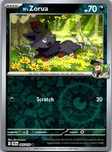 N's Zorua 097/159 - SV09: Journey Together Reverse Holo - Bild 1 von 2