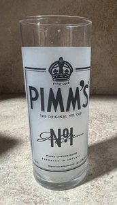 PIMM'S Logo Commemorative 11 Oz. Drinking Glass - Napolean House - Picture 1 of 3
