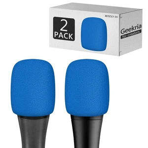 Geekria Schaum Windschutzscheibe für Sennheiser E 835, E 845-S, E 935, E 945 (2er-Pack) - Bild 1 von 6