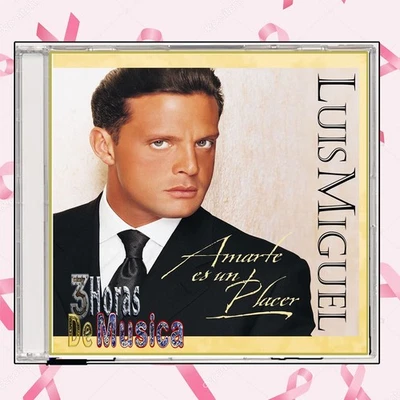 LUIS MIGUEL amarte es un placer mp3 cd con 50 exitos