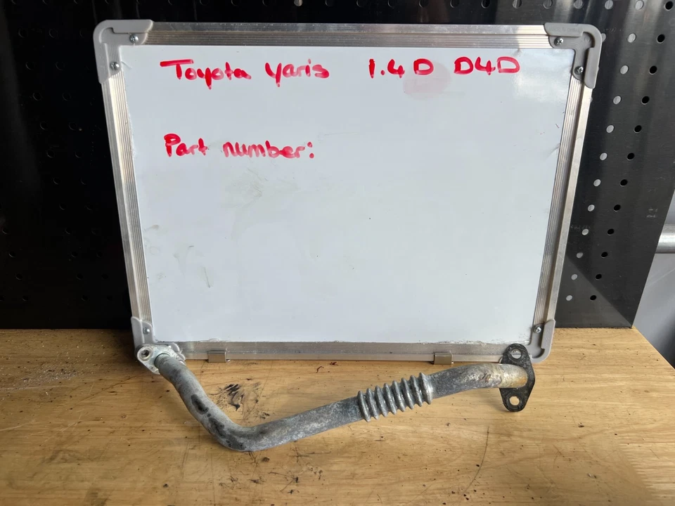 Toyota Yaris 1.4 D4D Turbo Oil Feed & Return Pipe 2005-2012 - Image 1 of 1