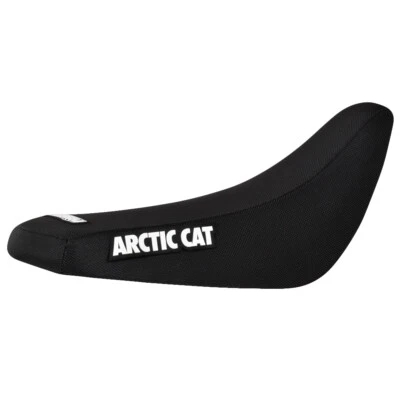 Cubierta de asiento con pinza para ATV Arctic Cat 50 90 Alterra 90 2006-2021 logotipo todo negro #325 Foto 1 de 3