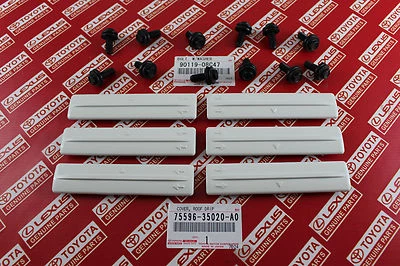 Kit de clips de cubierta para desmontaje de portaequipajes de techo originales Toyota FJ Cruiser 2007-2014 OEM Foto 1 de 4