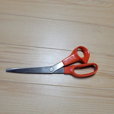 RARE Fiskars USA Stainless  LEFT Handed Scissors Sheers 8 1/2" Overall Length - Image 1 of 4