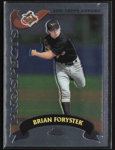 2002 Topps Traded & Rookies #T208 Brian Forystek     RC Baltimore Orioles Card