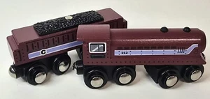 Bersaglio Legno Magnetico Treni Motore e Carbone Auto Set Thomas Pista Giocattolo Compatibile - Foto 1 di 8