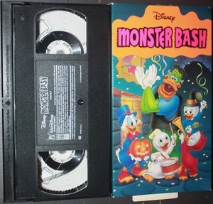 Disney: MONSTER BASH- Volume #2 (vhs) Ducktales Goof Troop. VG Cond. Rare. Walt - Picture 1 of 2