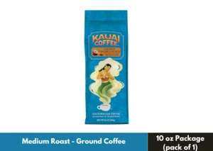Kauai Café Coco Caramelo Crujiente Tostado Medio - Paquete Café Molido (10 OZ) - Imagen 1 de 4
