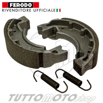 COPPIA GANASCE FRENO POSTERIORE FERODO (CEPPI) MBK BOOSTER NG 50 1999-2003 - Immagine 1 di 2