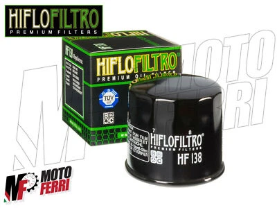 MF1669 - Filtro de aceite HIFLO HF138 Aprilia RSV Tuono 1000 1100 Cagiva Raptor Foto 1 de 2
