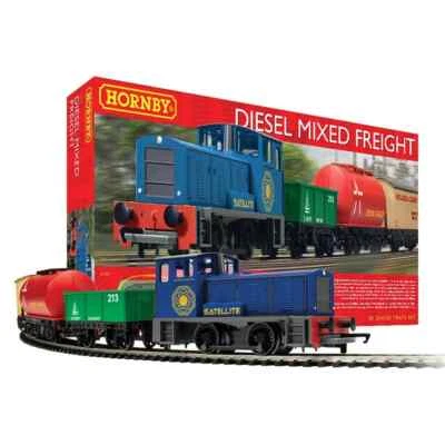 Hornby R1292M Diesel Mixed Freight Train Set - full starter set - NEW SAVE £££ - Image 1 of 3