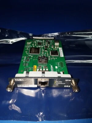 Nuevo módulo de interfaz física Juniper MPIM SRX-MP-1T1E1 T1 sellado Foto 1 de 4
