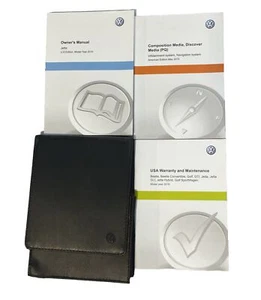 2016 VW Jetta Owners Manual and Case - Picture 1 of 1