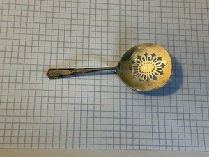 1925 Wallace Sterlingsilber durchbohrte Nuss Löffel - Bild 1 von 2