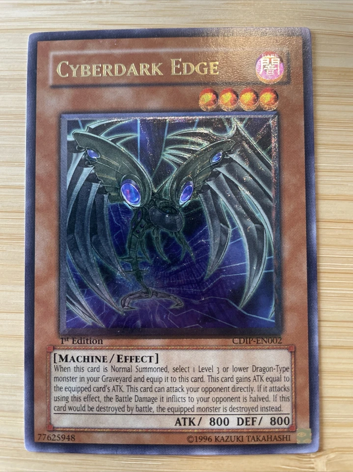 Cyberdark Edge - CDIP-EN002 - Ultimate Rare - 1st Edition MP MISPRINT - Image 1 of 4