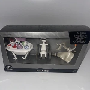 Tim Burton's the Nightmare Before Christmas Roll-Alongs Set of 3 by Applause NIP - Picture 1 of 9
