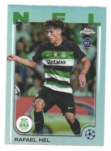2024-25 Topps UCC Chrome Refractor Sporting Clube Rafael Nel RC - Bild 1 von 2
