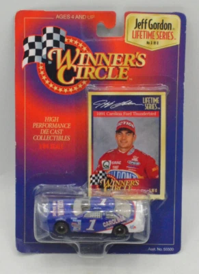 Winners Circle #1 Jeff Gordon Lifetime Series #5 de 6 1997 NASCAR Ford Carolina Foto 1 de 4