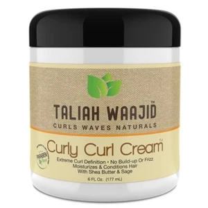 Curly Curl Cream 6 Oz Pack of 3 Paraben Free Styling Gel for Curly Hair - Picture 1 of 1