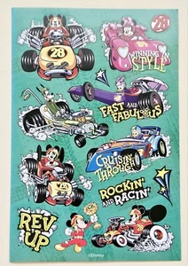 Disney, Minnie & Mickey Mouse/ Sticker sheet - Picture 1 of 1