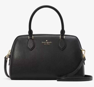 Nuevo Bolso Bandolera Kate Spade Madison Grande Dolly Bolso de Lona-Negro - Imagen 1 de 3