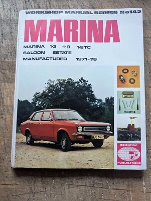 Morris Marina 1.3, 1.8, & 1.8TC (1971-1976) Workshop Manual - Image 1 of 4