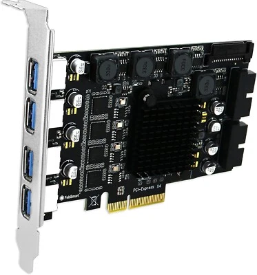 8-Ports PCIE Superspeed 5Gbps USB 3.0 Card for Windows and Linux Desktop PCs - Image 1 of 4