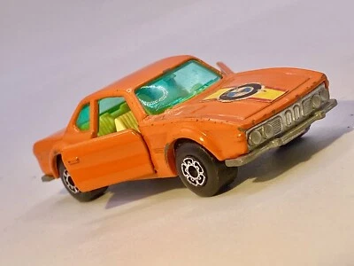 Matchbox🔥Lesney 1976 BMW 3.0 CSL - 1/64- Laranja - Imagem 1 de 4