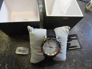 Timex Waterbury Traditional GMT “Pepsi” Men’s Watch - Picture 1 of 11