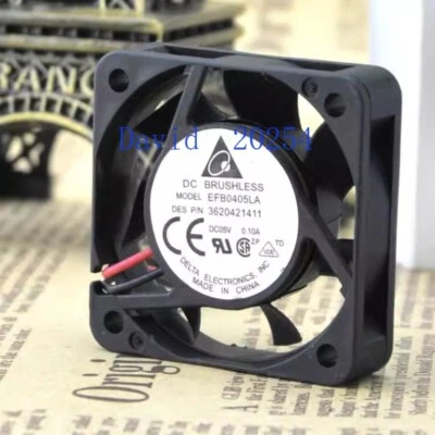 Delta 4010 5V 0.10A 4CM fan Silent Ball fan EFB0405LA - Image 1 of 4