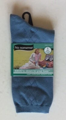 Un par de calcetines para mujer sin tonterías (talla de zapato 4-10) algodón de diferentes colores 77 % Foto 1 de 4