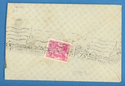 SOBRE ESLOGAN LETONIA LETONIA Máquina Cancelar CESIS 1936S CON CARTA 149 Foto 1 de 3