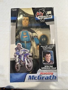 MX All Stars Jeremy McGrath Doll Blue Thor - Picture 1 of 5