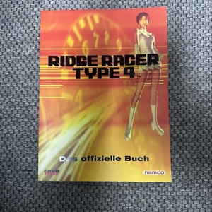 Libro de soluciones Ridge Racer Type 4 • Estado como nuevo • Future Press • Namco • Póster - Imagen 1 de 3