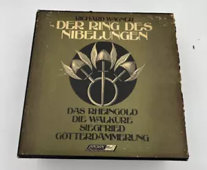 Richard Wagner Der Ring Des Nibelungen Vinyl Record & Book Set London FFRR - Picture 1 of 12