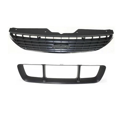 New Front Bumper Center Grille For 2002-2005 Ford Explorer XLS Model Black Foto 1 de 4