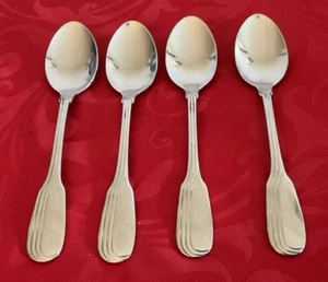 World Tableware stainless Repetion 4 teaspoons 6" NM polished - Picture 1 of 5